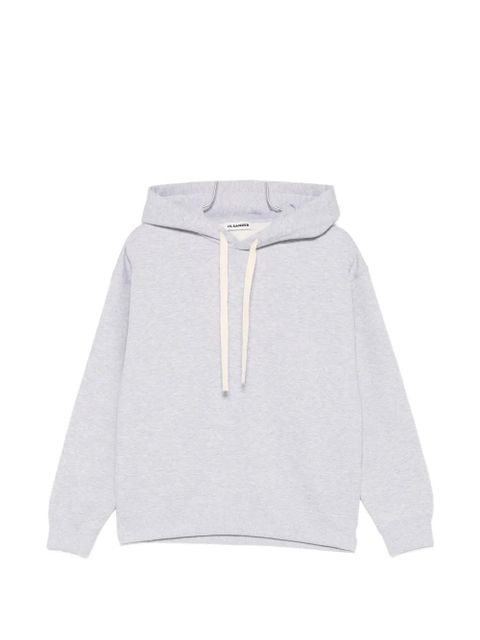 Jil Sander long-sleeved hoodie - Grey - zdjęcie produktu nr 1