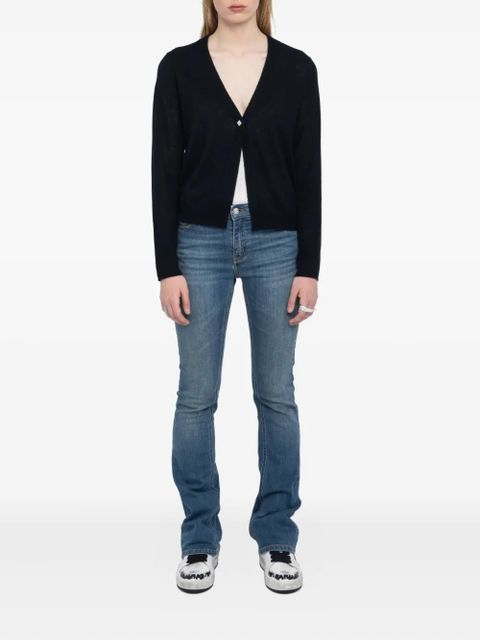 Zadig&Voltaire Manylla button-up V-neck cardigan - Black - zdjęcie produktu nr 2