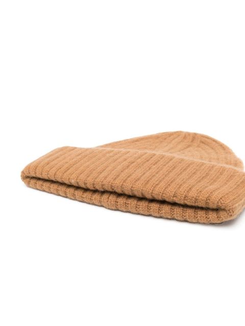 TOTEME chunky ribbed knit beanie - Brown