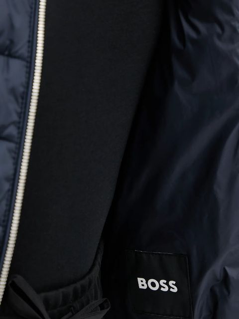 BOSS kurtka kolor granatowy przejściowa 50543236