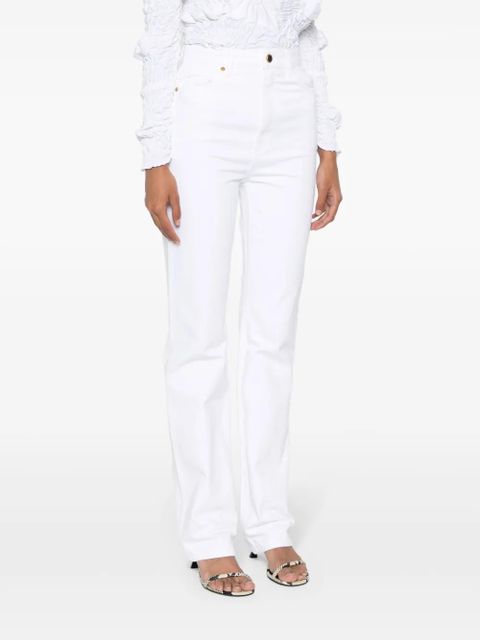 KHAITE Danielle straight-leg jeans - White