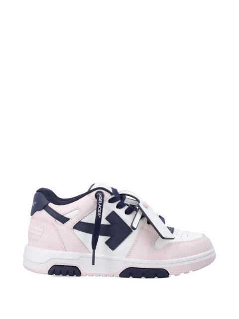 Off-White leather sneakers - Pink - zdjęcie produktu nr 1