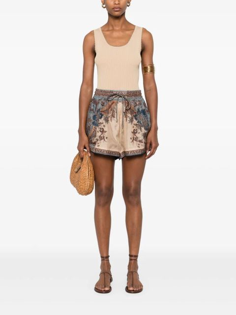 ZIMMERMANN Ascension Scallop tank top - Neutrals - zdjęcie produktu nr 2