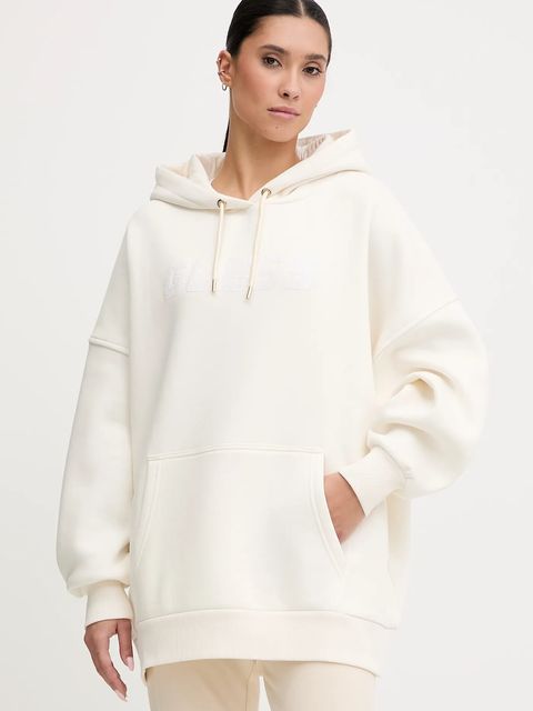 Guess bluza AELIA damska kolor beżowy z kapturem z aplikacją V5BQ12 KB681 - zdjęcie produktu nr 1