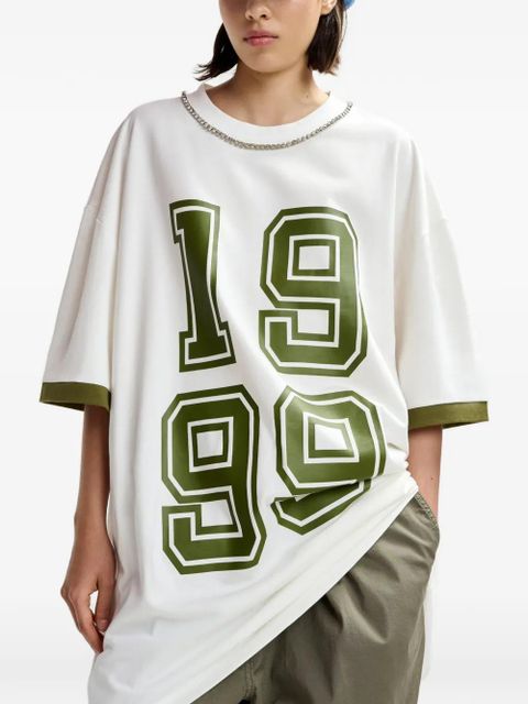 Essentiel Antwerp Jistrass T-shirt dress - White