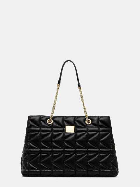 Karl Lagerfeld torebka K/KUILT K/KUILT kolor czarny A4W30085 - zdjęcie produktu nr 1