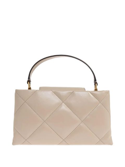 Tory Burch Double T motif quilted-desing tote bag - Neutrals - zdjęcie produktu nr 2