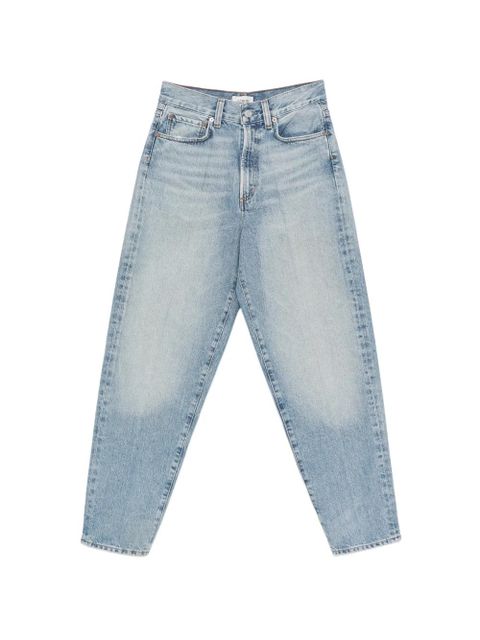 AGOLDE faded pressed-crease jeans - Blue - zdjęcie produktu nr 1