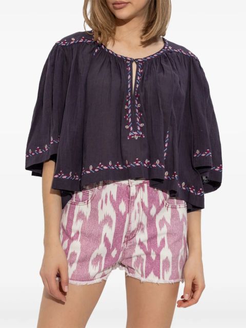 MARANT ÉTOILE Felicity top - Purple