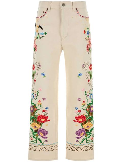Valentino Garavani straight-leg trousers - White - zdjęcie produktu nr 1