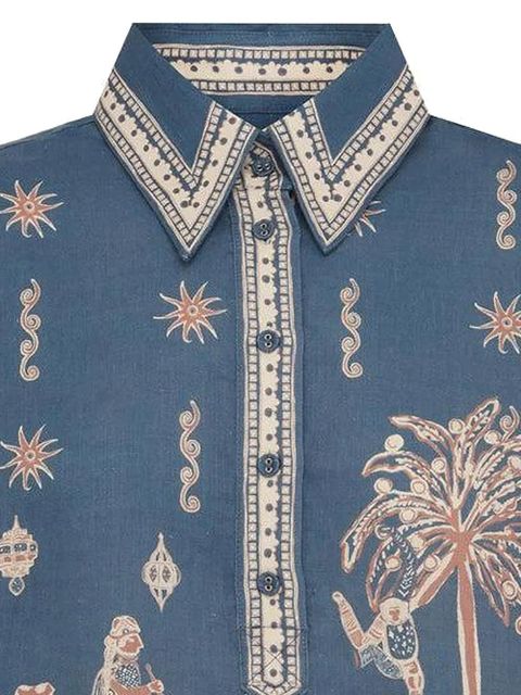 ALEMAIS Acacia top - Blue - zdjęcie produktu nr 2