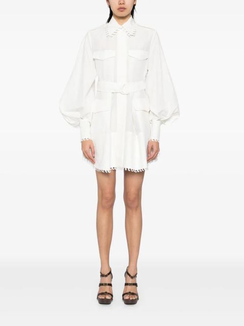ZIMMERMANN mini Illuminate utility dress - Neutrals