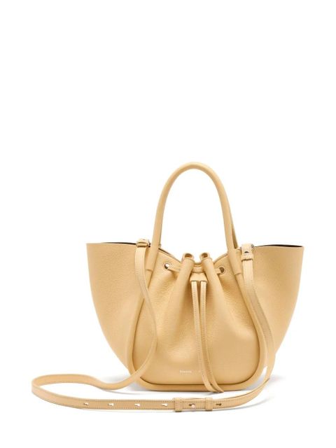 Proenza Schouler small ruched tote bag - Yellow