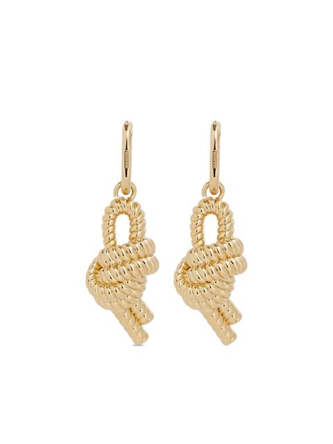 Rabanne Paco Rope earrings - Gold
