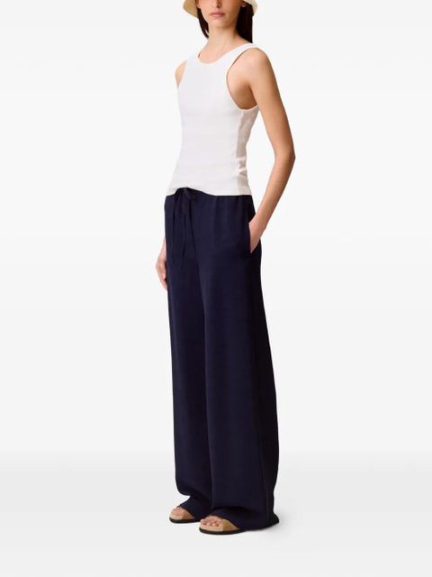 Claudie Pierlot drawstring tailored trousers - Blue