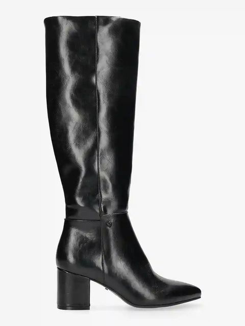 Mexx kozaki PLUCK MILA damskie kolor czarny na słupku MI001800353W - zdjęcie produktu nr 1