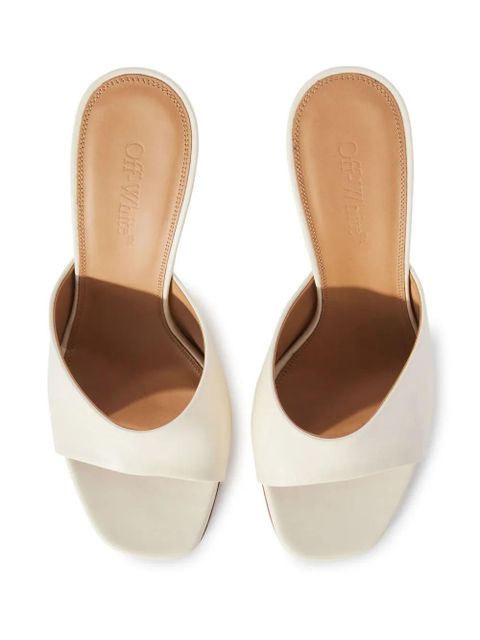 Off-White Jug wedge-heel leather mules