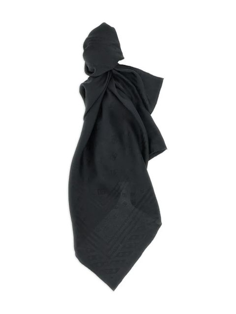 Dolce & Gabbana logo-print scarf - Black - zdjęcie produktu nr 1