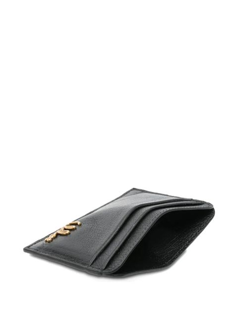 Chloé signature-detail card holder - Black