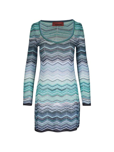 Missoni chevron des occ dress - Blue - zdjęcie produktu nr 1