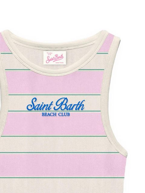 MC2 Saint Barth striped chest lettering top - Pink - zdjęcie produktu nr 2