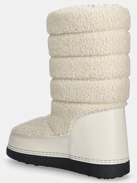 Love Moschino śniegowce kolor beżowy JA24452G0NISM12A - zdjęcie produktu nr 2