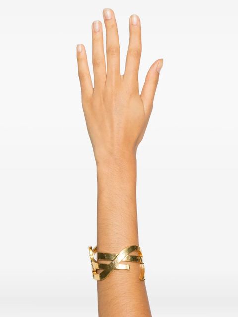 Saint Laurent logo bracelet - Gold - zdjęcie produktu nr 2