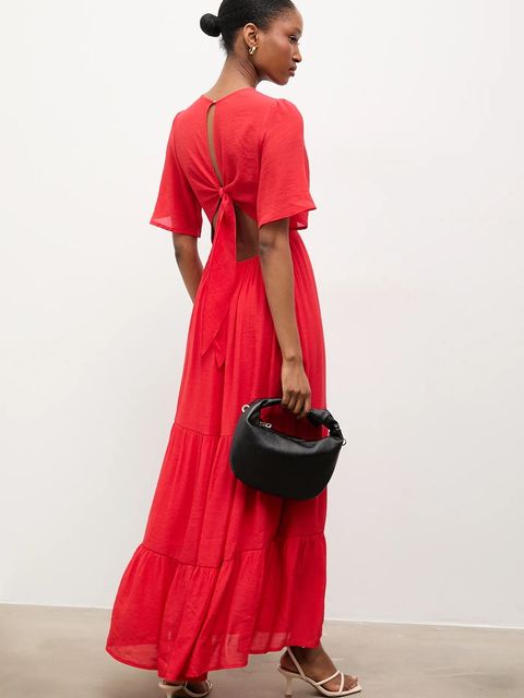 Answear.LAB sukienka rozkloszowana z wiskozy - zdjęcie produktu nr 1