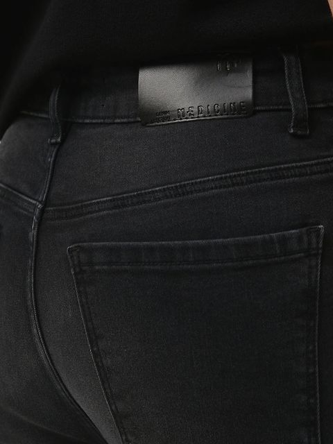 Medicine jeansy damskie kolor czarny
