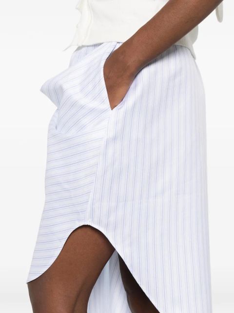 JW Anderson striped skirt - White