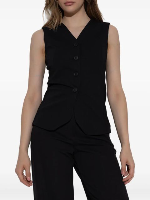 Max Mara structured vest - Black