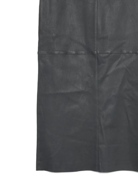 Alysi stretch leather skirt - Black - zdjęcie produktu nr 2