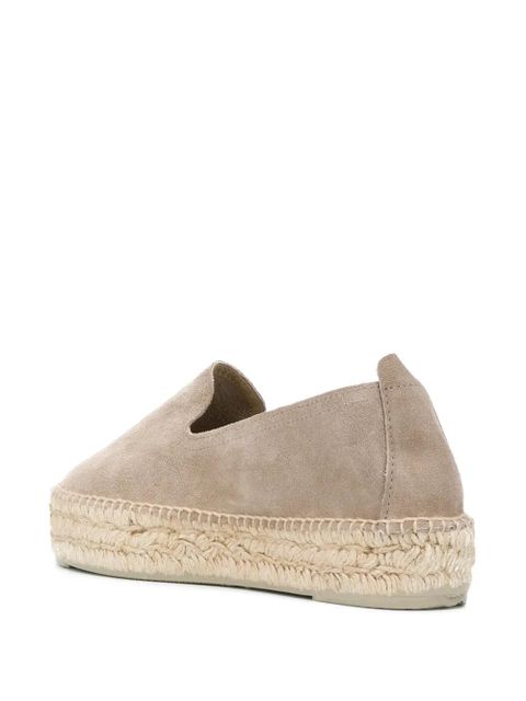 Manebi flat platform espadrilles - Neutrals