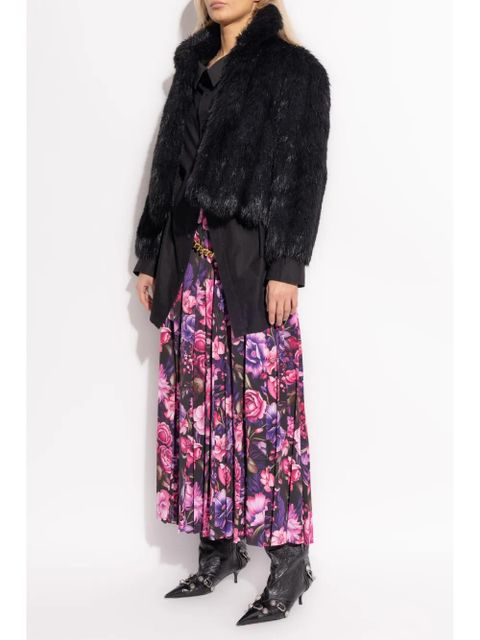 Balenciaga faux-fur jacket - Black - zdjęcie produktu nr 2