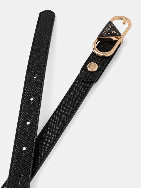 Guess pasek SERENOVA damski kolor czarny BW9270 P5320 - zdjęcie produktu nr 2