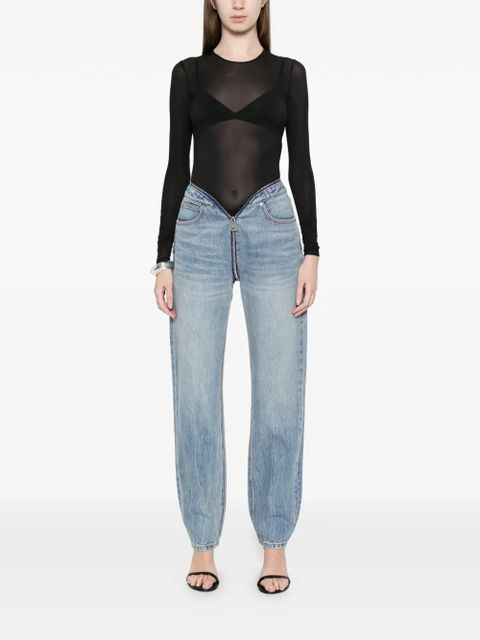 Alexander Wang zip jeans - Blue - zdjęcie produktu nr 2