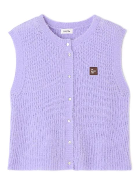 American Vintage East cardigan - Purple - zdjęcie produktu nr 1