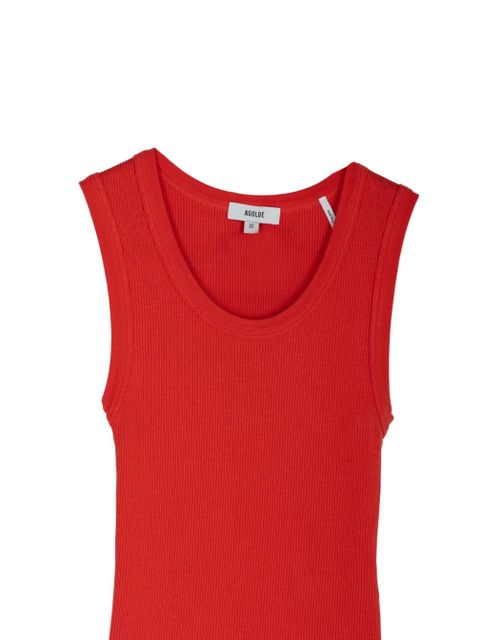AGOLDE Poppy tank top - Red