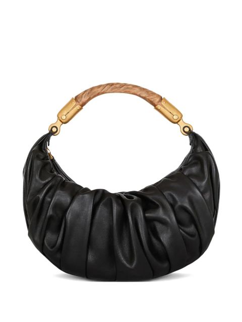 Balmain medium Ebene shoulder bag - Black - zdjęcie produktu nr 1