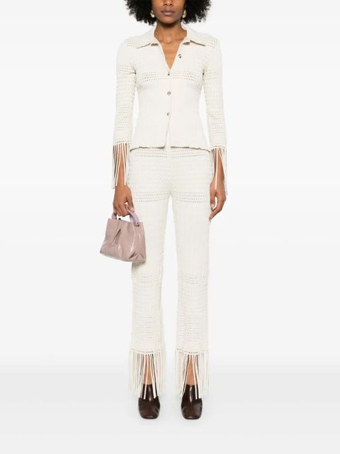 Nanushka Niceta shirt - Neutrals