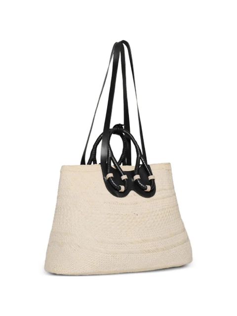 Johanna Ortiz Boho Splendor woven tote bag - Neutrals