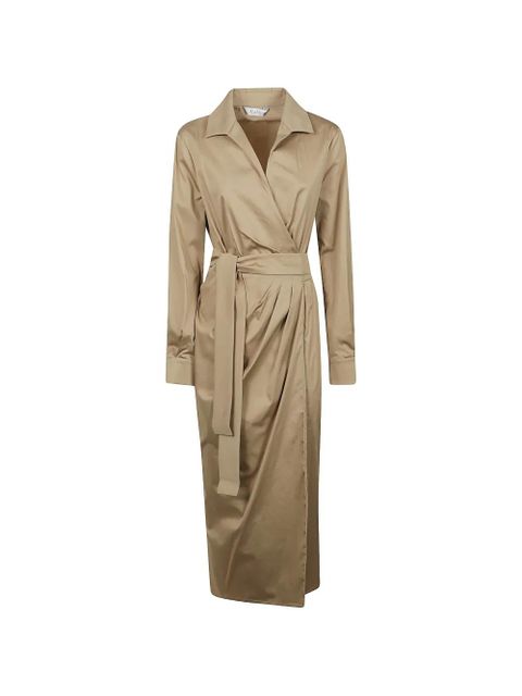 Max Mara belted midi dress - Neutrals - zdjęcie produktu nr 1