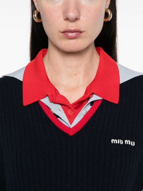 Miu Miu cashmere sweater - Blue