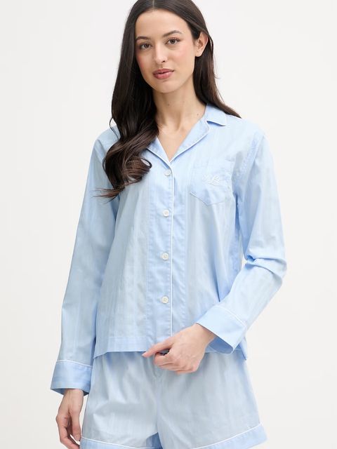 Lauren Ralph Lauren piżama dwuczęściowa damska bawełniana - zdjęcie produktu nr 1