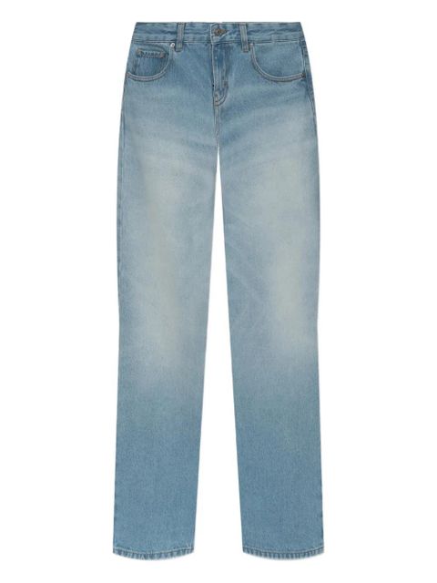 Victoria Beckham five-pocket straight-leg jeans - Blue - zdjęcie produktu nr 1