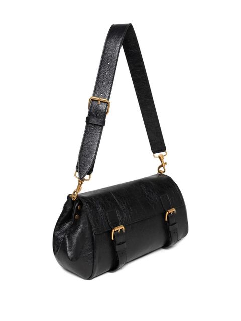 DRIES VAN NOTEN buckle-fastening leather shoulder bag - Black - zdjęcie produktu nr 2
