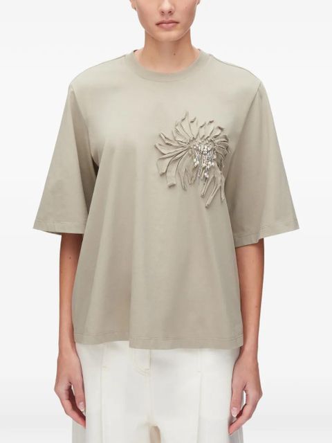 3.1 Phillip Lim embellishment T-shirt - Green - zdjęcie produktu nr 2