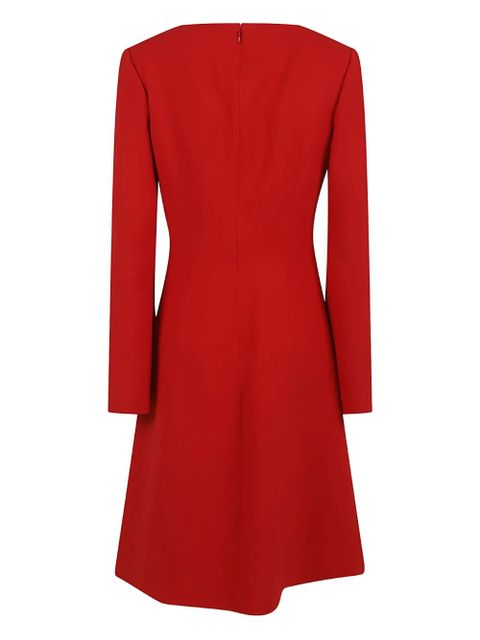 Alexander McQueen long-sleeve dress - Red - zdjęcie produktu nr 2