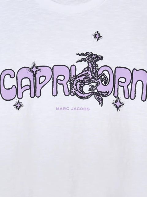 Marc Jacobs The Zodiac print-detail T-shirt - White
