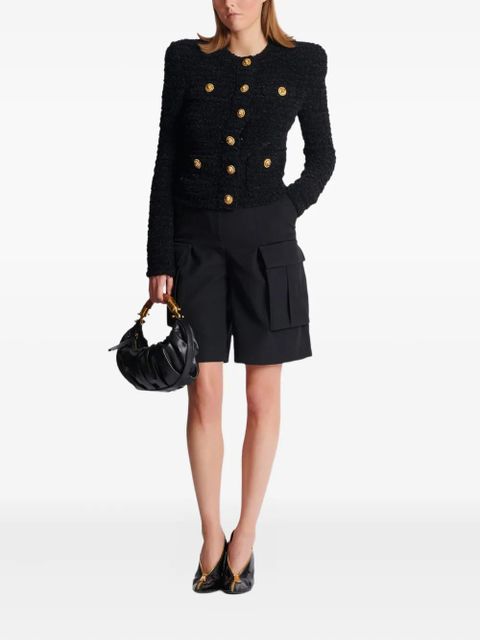 Balmain tweed jacket - Black